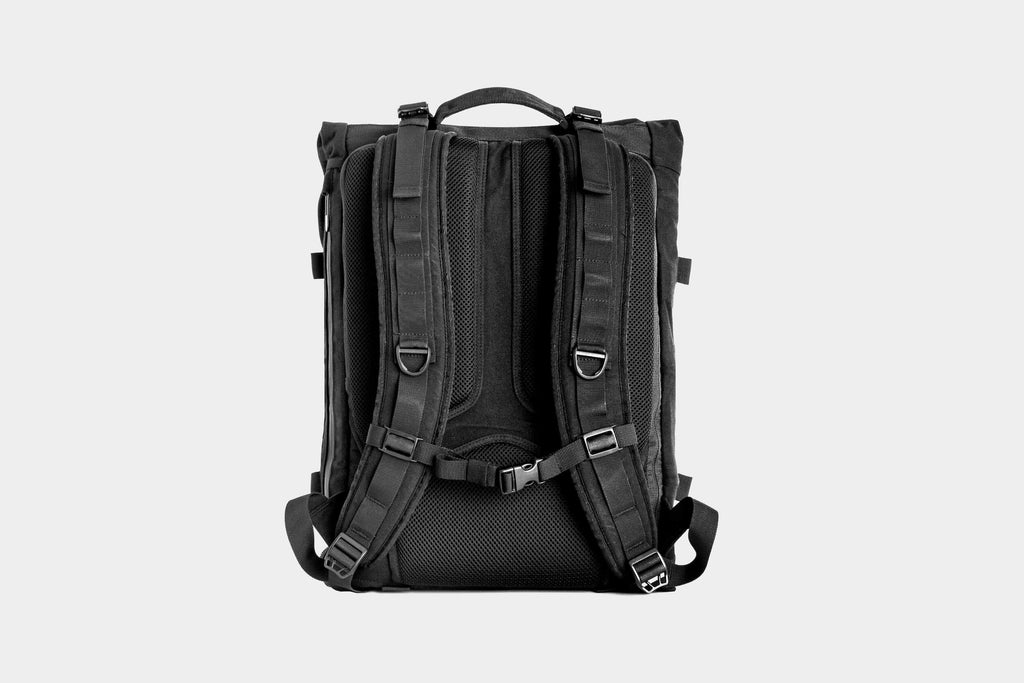 Osuza Black Canvas Backpack